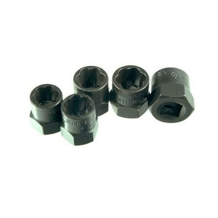 Craftsman Bolt Out 5 Pc Damaged Nut Remover Set