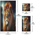thumbnail image 3 of Fierce Lion 3-Piece Towel Set,Soft Absorbent Quick Dry Bath Towels Sets,1 Bath Towel,1 Hand Towel,1 Washcloth,for Bathing Home Hotel Gym Spa Wash cloth, 3 of 7
