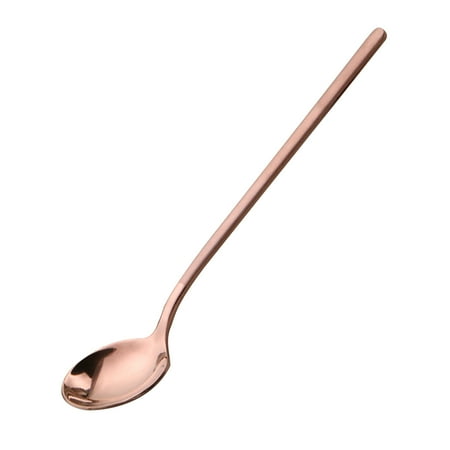 

Spoon Spoon Colorful Spoon Long Handle Spoons Flatware Coffee Drinking Tools Kitchen Gadget Gold