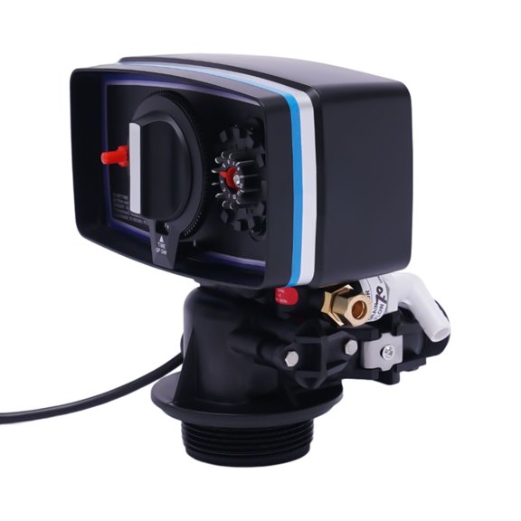 12-Day Timer Valve Water Softener Valve Head Backwash Head 5600 Time Clock Contrl 110V ABS, Plastic