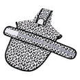 thumbnail image 6 of TiaGOC Dog Raincoat Hooded Slicker Poncho for Small to X-Large Dogs and Puppies Snow Leopard - L, 6 of 6