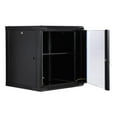 thumbnail image 2 of GloryStar Server Rack Cabinet, 6U/12U Carbon Steel with Glass Door, Cooling Fan Holes, Lock, All Accessories Included, Easy Install for Home and Office Network Setup, 2 of 7
