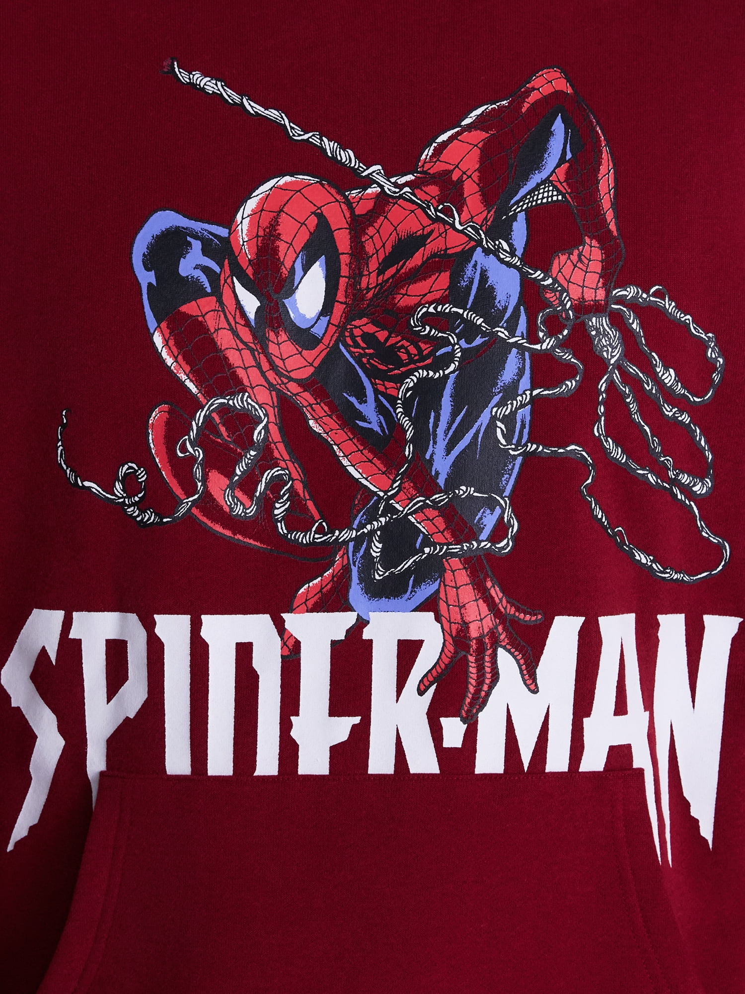 Marvel Spider-Man Men's and Big Men's Hoodie Sweatshirt, Sizes XS-5XL