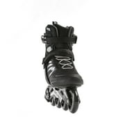 Rollerblade Zetrablade Adult Mens Beginner Fitness Inline Skates, Size 9, Black