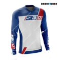 thumbnail image 5 of Maillot de descenso para hombre, camiseta de ciclismo de montaña, camiseta de ciclismo de montaña, camiseta de moto todoterreno, ropa deportiva todoterreno para carreras, 5 of 5