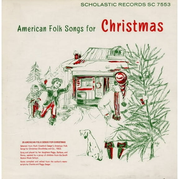 Seeger Sisters - American Folk Songs for Christmas - Children's Music - CD