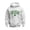 White, variant on Hooded Sweatshirts for Men St Patricks Day Printed Long Sleeve Drawstring Big & Tall Loose Pullover Tops with Pocket (XL, Green)