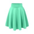 thumbnail image 1 of MBJ WB829 Womens Flirty Flare Skirt M SEA_GREEN, 1 of 4