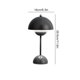 thumbnail image 3 of Lámpara de capullo de flor Lámpara de noche moderna regulable para dormitorio restaurante cafetería (negro), 3 of 6