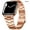 Rose Gold, variant on LIDAY Stainless Steel Band Metal Compatible with Apple Watch Bands and Case 41mm 40mm 38mm 45mm 44mm 42mm Women Men, Adjustable Link Metal Wristbands Replacement iWatch Series 9 8 7 SE 6 5 4 3 2 1