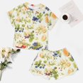 thumbnail image 4 of Various Fruits Pajamas Set Womens Loungewear Sleepwear 2 Piece PJ Sets, 4 of 7