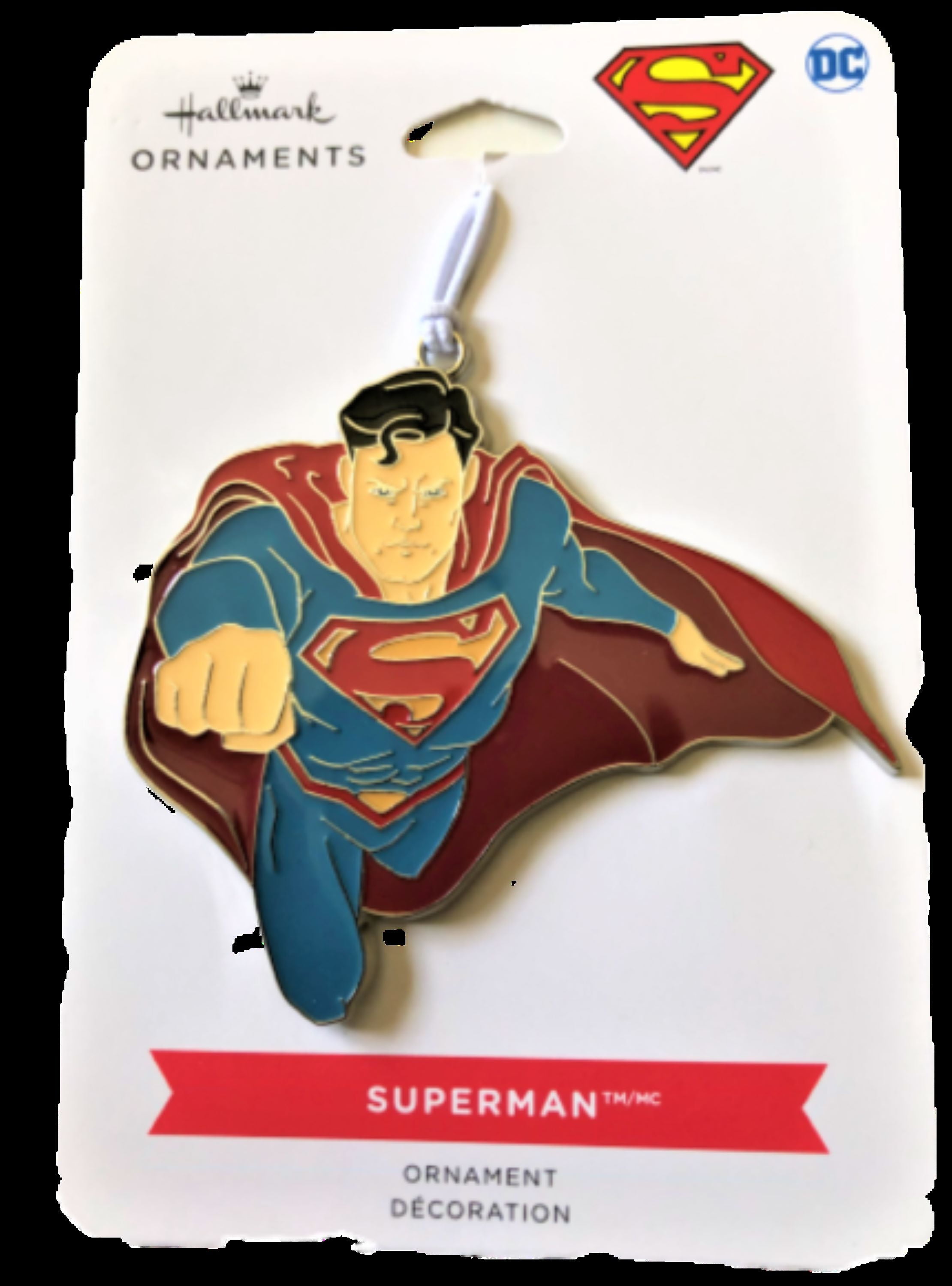 Superman SHIELD Hallmark PREMIUM ornament WALMART EXCLUSIVE DC 