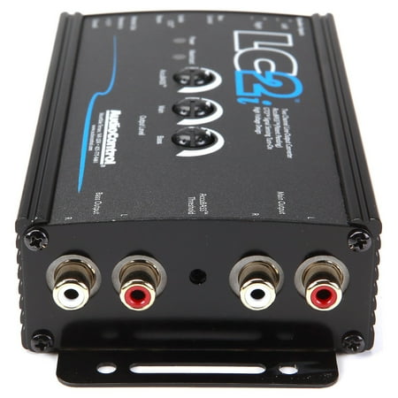 AudioControl - 2-Channel Active Line Output Converter with AccuBASS - Black