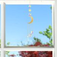 thumbnail image 4 of Atrapasueños de cristal, parasol colgante de prisma de cristal para hacer arcoíris, regalo de hadas para decoración del hogar y el coche de ventana, 4 of 5