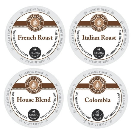 Barista Prima Coffee Pack, a Flavorful Combination of Italian and French Roasts to Satisfy Your Taste Buds, 96