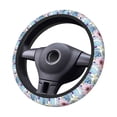 thumbnail image 2 of Fuzoiu Cactus Print Elastic Stretch Steering Wheel Cover, Universal 15 Inch Automotive Steering Wheel Cover, Anti-Slip Sweat Absorption Universal Car Accessories for Women Men, 2 of 6