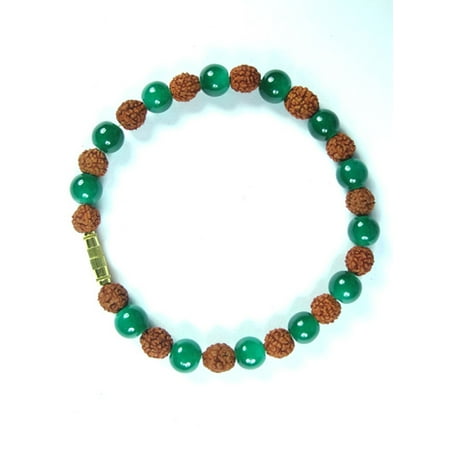 Mogul Interior Yoga Hand Mala Rudraksha Beads Hindu Prayer Mogul Yoga Hand Mala Rudraksha Beads Hindu Prayer Malas Bracelet