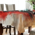 thumbnail image 3 of BZSMCE Square Tablecloth Elephant Running Pattern Tableclothes, 3 of 9