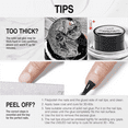thumbnail image 5 of Candy Lover Solid Nail Glue Gel 1Pc 8g with 18W Mini UV LED Lamp, 5 of 10