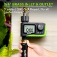 thumbnail image 6 of RainPoint Sprinkler Timer Greenhouse Irrigation ITV105 Hose Faucet Timer Garden Yard Watering, Green, 6 of 13
