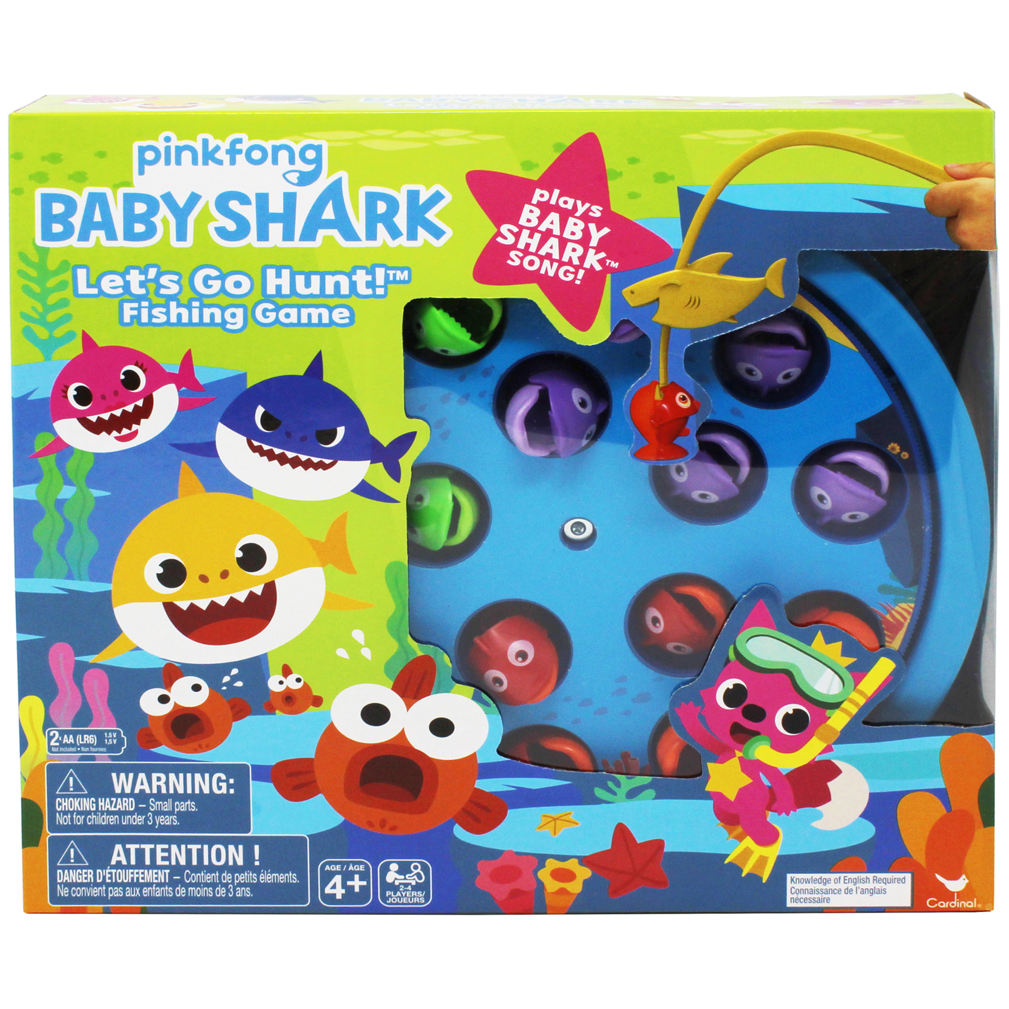 Pinkfong Baby Shark Let's Go Hunt Musical Fishing Game for Families and Kids ... 