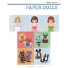 Leisure Arts Plastic Canvas Paper Dolls Cross Stitch Book