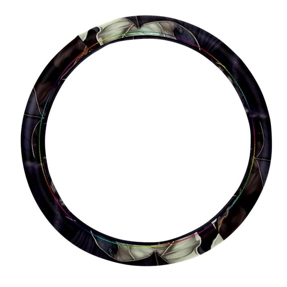 Bats Car Wheel Cover 14.5 Inch, Printing, PVC Leather, Auto Accessories - Steering Wheel Covers, Car Wheel Covers, Steering Wheel Cover