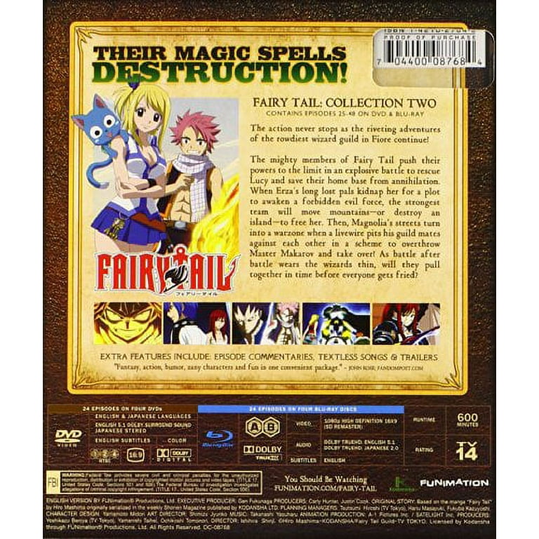 FAIRY TAIL OPENING & ENDING THEME SONGS VOL.2(+DVD)(ltd.)