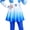 Princess Costume#4, variant on Guvpev Halloween Princess Costume for G'irls, Halloween Cosplay Jumpsuit with Pantskirt & Gloves, Fancy Dress Up Outfit for Role Play, Birthday Party & School Stage Event