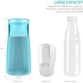 thumbnail image 3 of Botella de agua portátil para perros SOICTA para pasear, 560 ml, azul, 3 of 6
