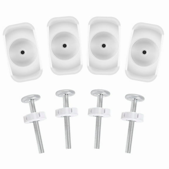 Gate Adapter 4PCS Threaded Spindle Rod Pressure Replacement Parts Screw Mounted Bolts Kit for Pets Gates