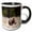 Black/White, variant on 3drose, Grizzly Bears, Yellowstone Np, Wyoming - Us51 Aje0040 - Adam Jones, 11oz Two-tone Red Mug