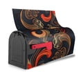 thumbnail image 3 of Yiaed Fiery Floral Pattern Print Mailbox Covers, Magnetic Mailbox Cover, Mail Box Covers for Garden Outdoor Decor Box Covers-25.5x21 in, 3 of 8