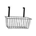 thumbnail image 2 of Hanging Storage Basket Shampoo Shelves Rack Organizer tidy storage for Hang Behind Door Black, 2 of 8