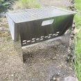 thumbnail image 4 of Generic Réchaud de Camping Portable en Acier Inoxydable - Barbecue Compact pour Aventures en Plein Air, Pique-Niques et Randonnées - Finition Argentée, 4 of 6