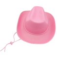 thumbnail image 6 of Gyratedream Cowboy Hat for Women & Men Western Party Dress Up Accessories Felt Cowgirl Hat for Adults, 6 of 8