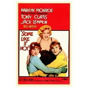 Pop Culture Graphics MOVGF3183 Some Like It Hot Movie Poster Print, 27 x 40