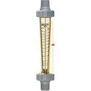 Blue-White Industries F-45750L-12 1.0 - 10 GPM Flow Meter - 0.75 in. MPT
