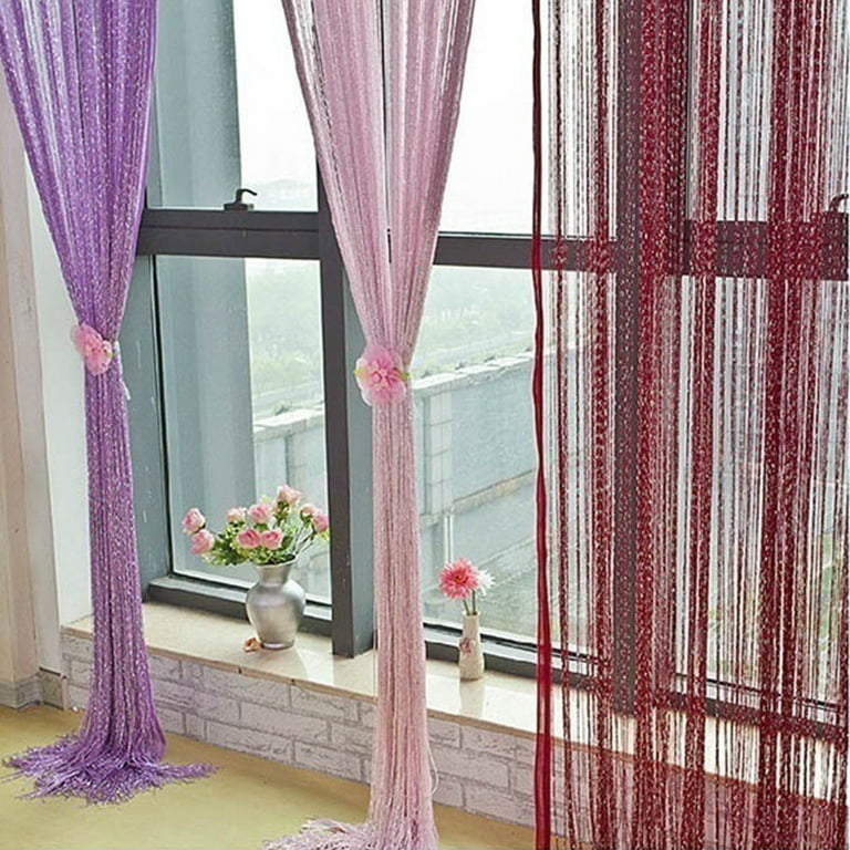 Beaded String Curtain Door Curtain Beads Thread Curtains Window