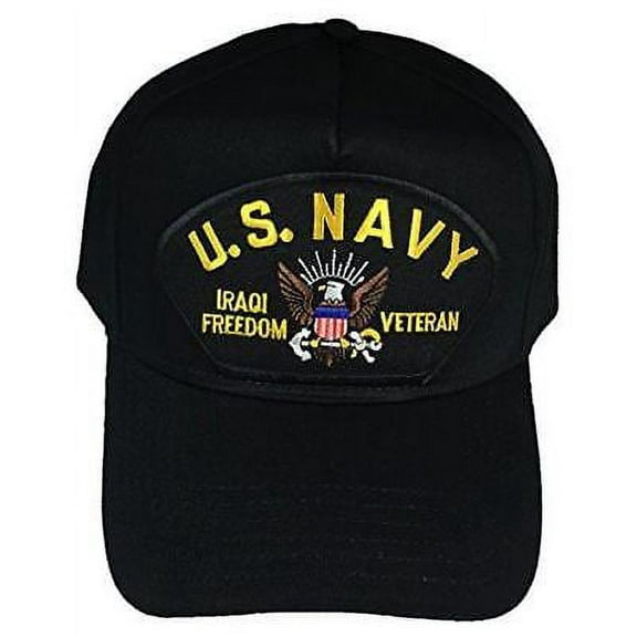USN NAVY OPERATION IRAQI FREEDOM VETERAN OIF HAT CAP