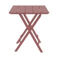thumbnail image 6 of Compamia Helen Square Folding Bistro Table 24 inch Marsala, 6 of 7