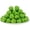Green, variant on 30pcs Mini Artificial Green Apple Decoration Fake Fruit Home Party Kitchen Food Toy Display - 3.5 cm