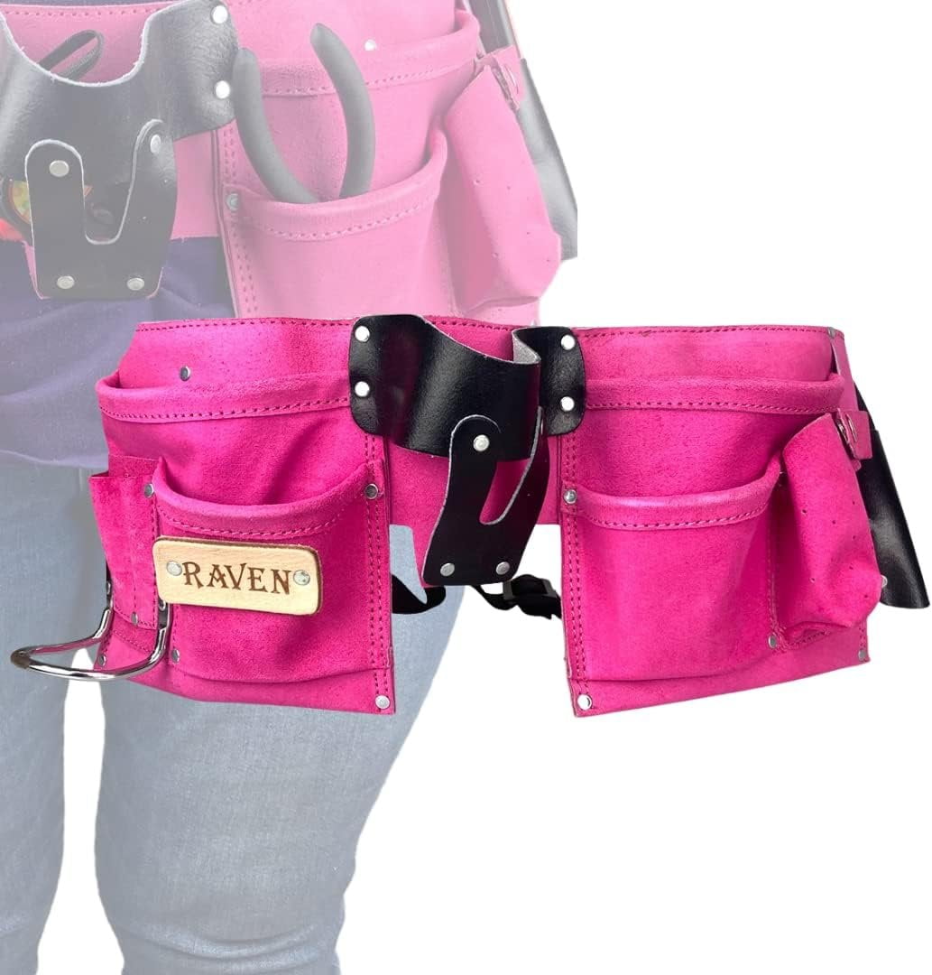 ★TOUT Y EST★ Belt string mini pink SK09FPK The Original Pink Box Adjustable Tool Belt, 2-Pouch 10