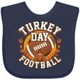 thumbnail image 3 of Inktastic Thanksgiving Football Turkey Day Boys or Girls Baby Bib, 3 of 4