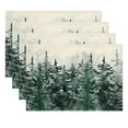 thumbnail image 2 of Dongrere 4-Pack Christmas Placemats - Waterproof Holiday Dining Mats for Dinner & Decor, Easy-Clean Table Mats for Christmas Gatherings, 2 of 8