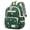 Green, variant on Toddler Backpack for Girls Boys Ages 2-6, Lightweight Preschool Daypack with Reflective 360° Visibility Easy-Clean PU Bottom, Brown Christmas Tree