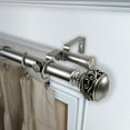 thumbnail image 3 of Claudia 1" Double Curtain Rod 28-48 inch - Satin Nickel, 3 of 3