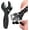 6–23mm ≈ 1/4–7/8 inch, variant on Ratcheting Pipe Cutter Tool, Ratchet-Type Pipe Cutter, One-Hand Fast Pipe Cutting Tool, For Cutting 5/16-1-1/8 Inch Stainless Steel Copper Aluminium (Black, 8–29mm ≈ 5/16–1-1/8 inch)
