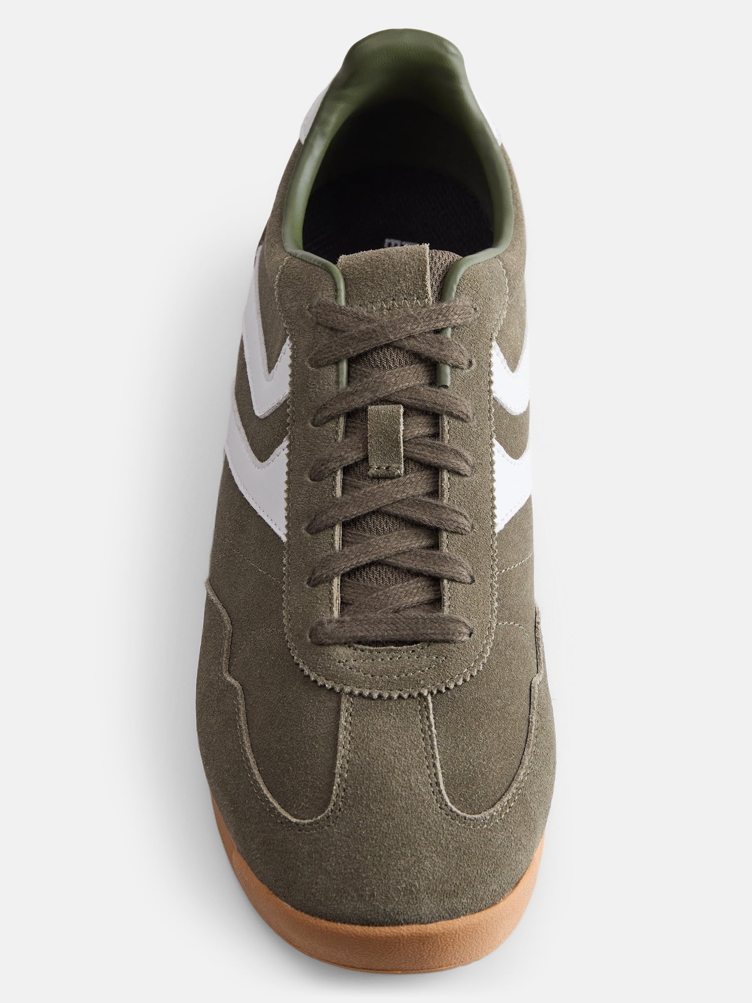 No Boundaries Men's Genuine Suede Slim Sneakers