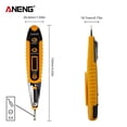 thumbnail image 2 of ANENG LCD Digital Display Voltage Test Pen Voltage Detector Tester (Red), 2 of 9